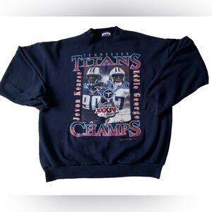 VTG Tennessee Titans Super Bowl 2000 Jevon Kearse & Eddie George